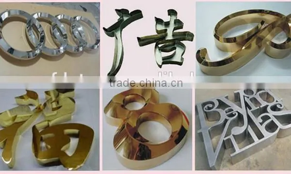 Stainless Steel Metal Auto Channel Letter Signs Laser Beam Welding Machine photo-2