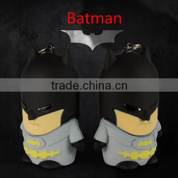 Custom Soft Pvc Batman Keychain photo-3