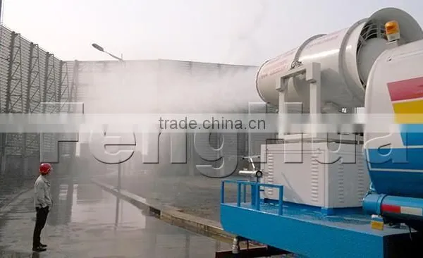 FENG HUA Patent DS-120 Dry Fog Cooling Cannon System Industrial Fogger High Pressure Water Mist Cannon for Dust Control photo-4
