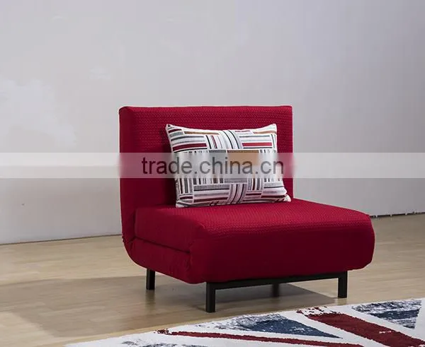2016 Hot Selling Modern Fabric Folding Sofa Cum Bed With Metal Leg photo-5