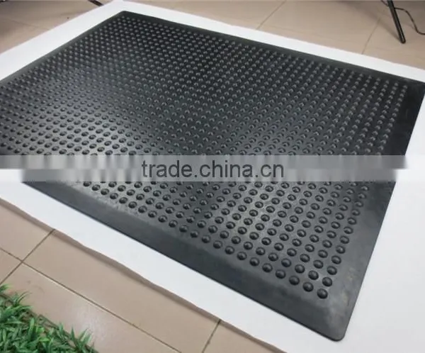 Black Rubber Conductive Interlocking Floor Mat photo-6