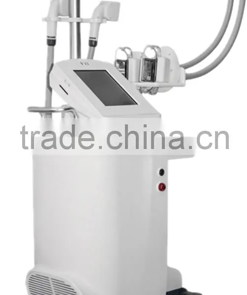 Professional Vacuum+Bipolar RF+Tripolar RF Multifunction Beauty Salon Sliming Machine photo-3