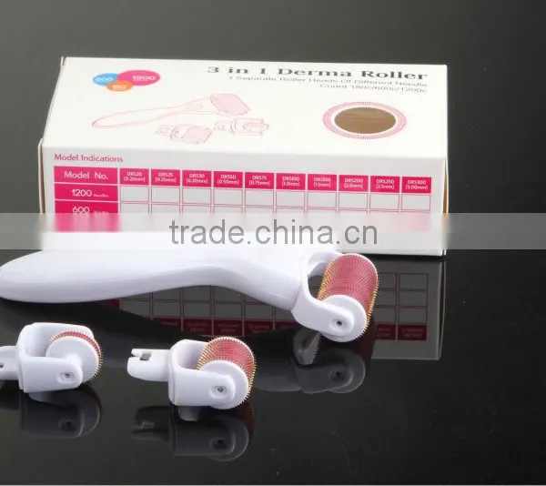 NL-301 Popular Derma Roller Microneedle Skin Rejuvenation Face Whitening Facial Kit Derma Roller photo-4