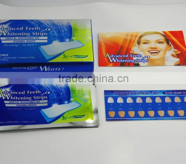 Teeth Whitening 3d Advanced Strips Mint Flavor | Dental Whitestrips photo-3