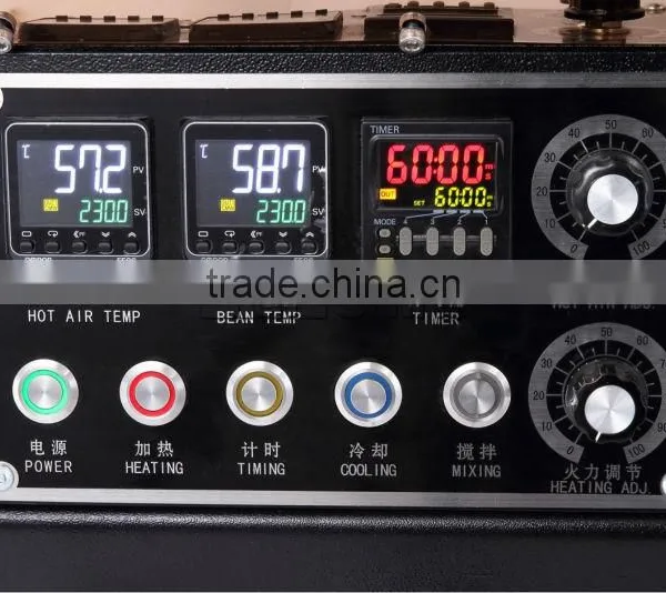 Electric & Gas 300g/600g/1kg/2kg/3kg/6kg/8kg Coffee Roasting Machine photo-6