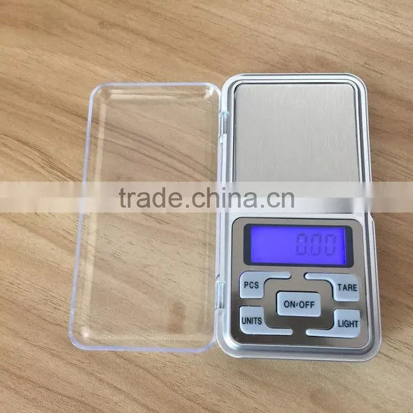 Wholesale Hot Sell Electronic Pocket Scale With Battery And Clear Plastic Lid photo-2