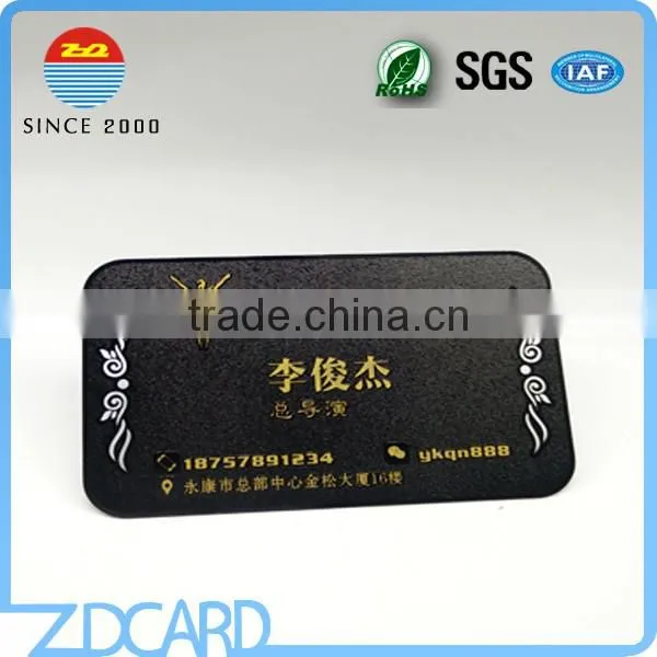 High Class Black Metal Business Card Manufaturer photo-2