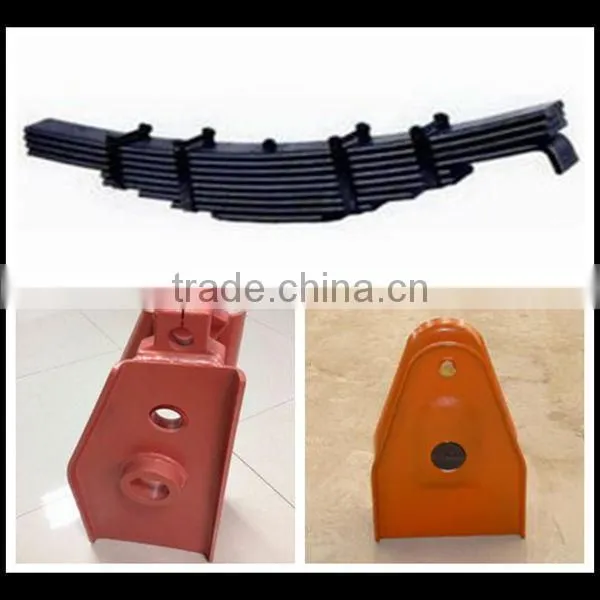 Zhongrun Overslung Mechanical Suspension 2 Axle for Semi Trailer American Type photo-2