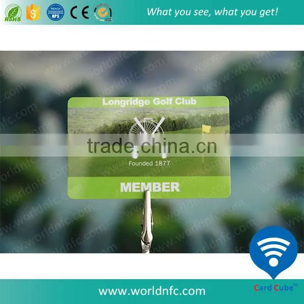 Long Distance Reading Plastic 915MHz RFID Card With OEM Printing photo-2