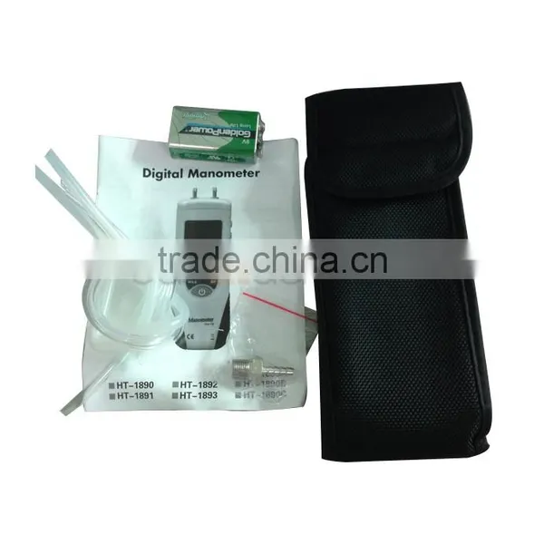 HT-1890 Portable Digital Manometer China Pressure Manometer Pressure Gauge Manometer Price photo-5