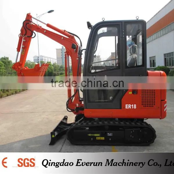 Everun New ER18 China Small Crawler Excavator With CE Approved photo-3