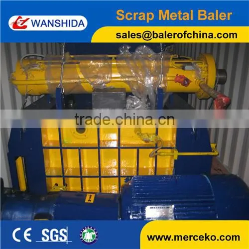 Push Out Scrap Metal Balers Compactor Machine photo-3