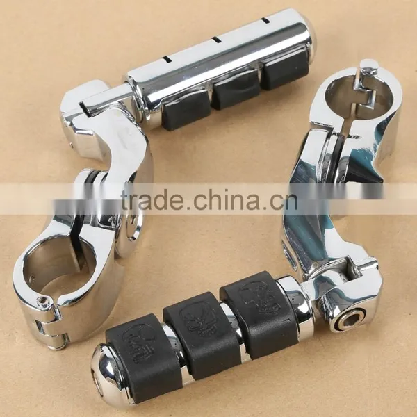 Engine Guard 1.25" Highway Foot Pegs Footpeg For Universal Motocycle New photo-5