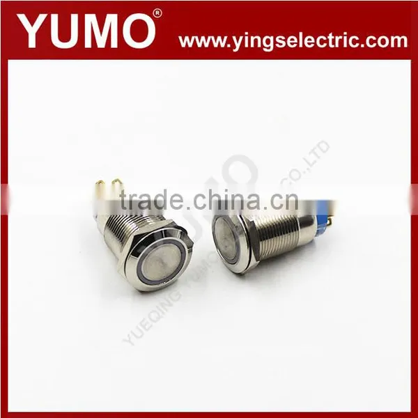 LA19-ASJ-11D-IP67-S B 24V Medical Treatment Elevator Equipment Micro Switch Waterproof Metal Push Button photo-4
