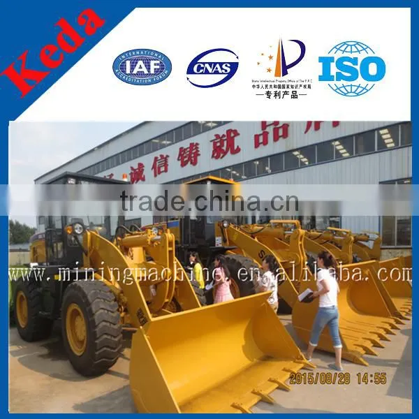 High Quality Dumping Joystick Optional Medium Size Strong 1.8ton KD-918 Wheel Loader For Sale photo-3