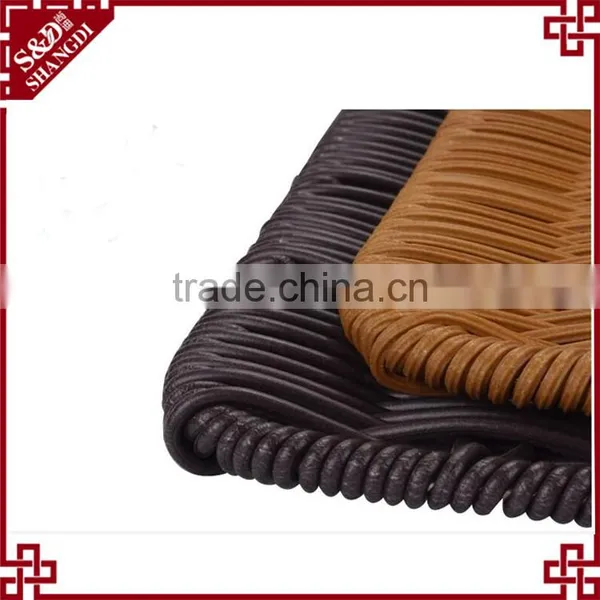 SGS Testing Wholesale Food-safe Fruit Dessert Rattan Placemats Bread Display Rack photo-4
