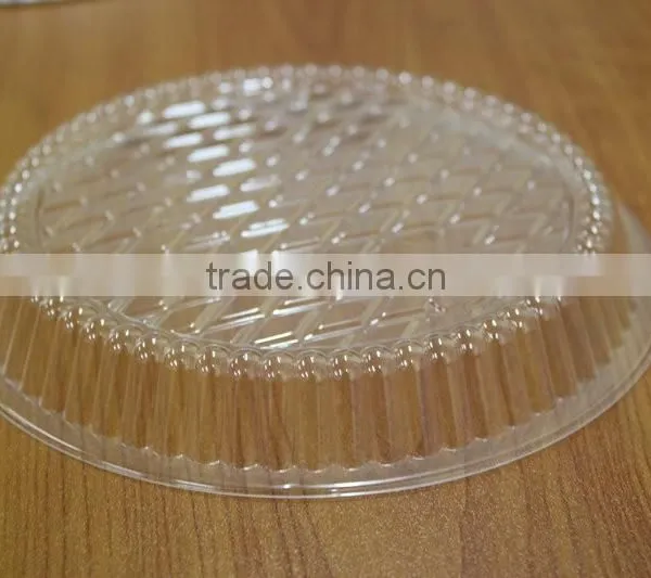 Round Clear Plastic Lid for Tinfoil Bowl photo-2