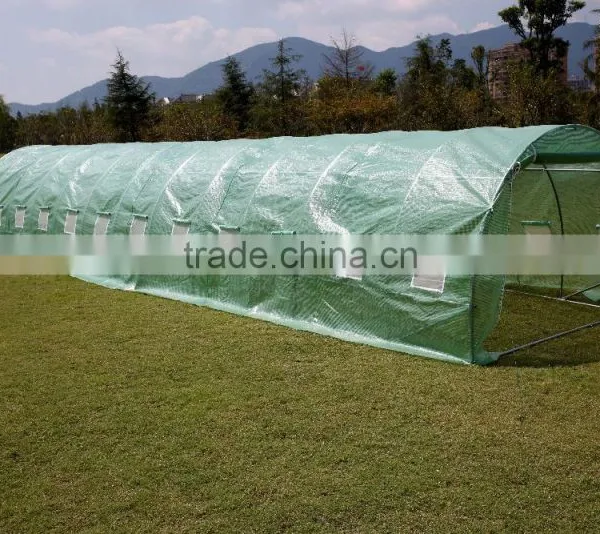 Hoop Greenhouse /agricultural Greenhouse1/polytunnel Garden Green House12*3*2 photo-3