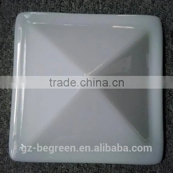 Polycarbonate PC Plastic Window Curtain Roof Fibeeglass Round&Pyramid Skylight photo-4