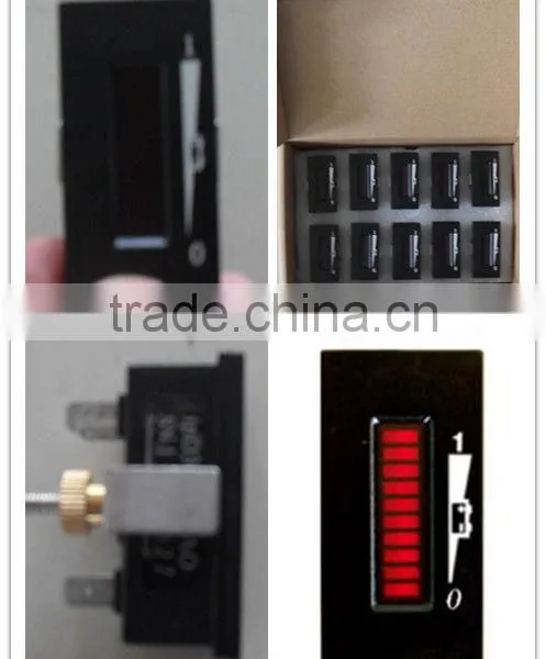 Golf Cart Digital Charge Meter (rectangular)