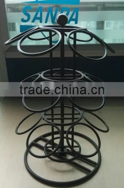 Hangzhou New Hot Metal Mesh 18K- Cup Capacity Coffee Paper Cup Pod Holder Tea Cup Capsule Metal Holder photo-4