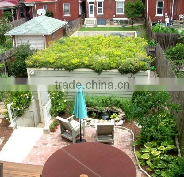 Plastic Rooftop Planter System Roof Landscaping photo-6