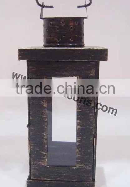 Garden Rattan Weave Metal Lantern Wedding photo-5