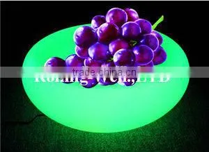 Home Decor Led Fruit Bowl, Plastic Fruit Tray Outdoor Patio Furniture Factory Direct Wholesale, Fruit Plate for Wedding Decorati photo-3