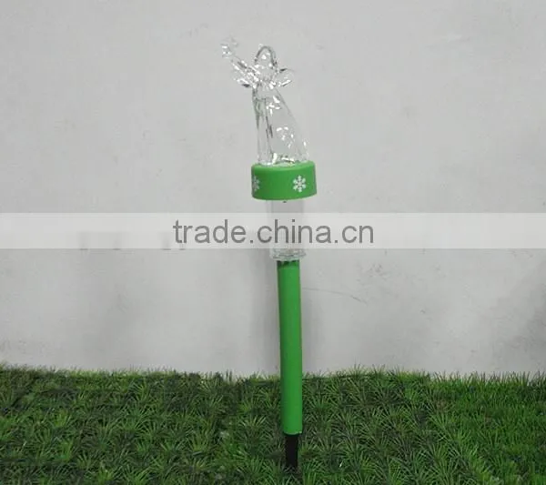 Cheap Plastic Angel Outdoor Decoration 6H Timer Led Garden Light photo-5