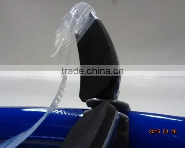 Professional Bendable Silicone Blue Swimming Frontal Snorkel for Adult, US Patened(SK-300) photo-5