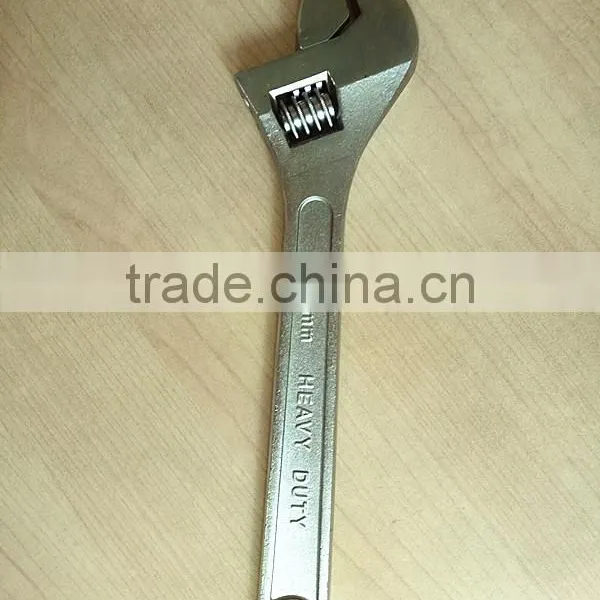 Carbon Steel Adjustable Spanner Wrench With Dipped Handle photo-3