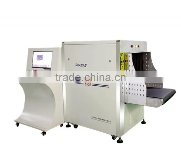 Detecting Illegal Items 500 ( W ) * 300 ( H )mm Tunnel X Ray Baggage Scanner For Embassies photo-2