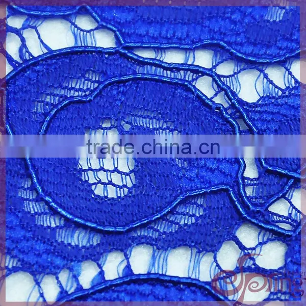 Hot Sell Blue Cord Lace for Lady Garment photo-4
