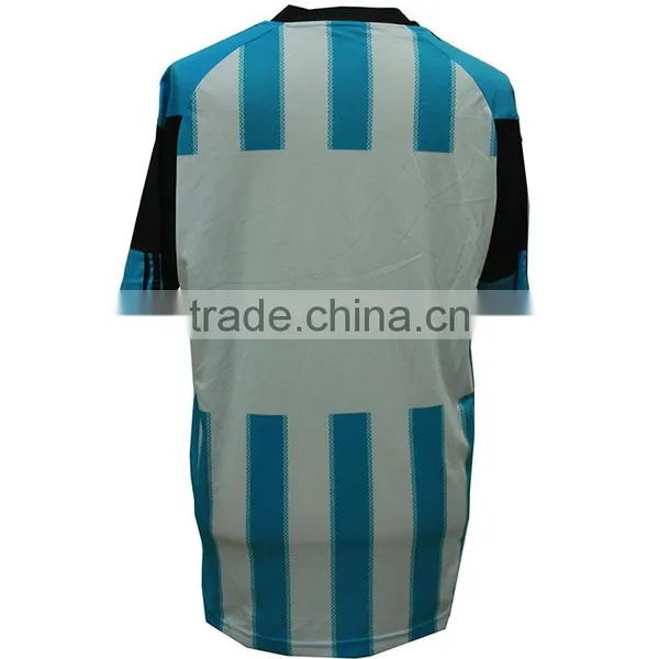 High-quality Classic Blue and White Soccer Uniforms photo-3