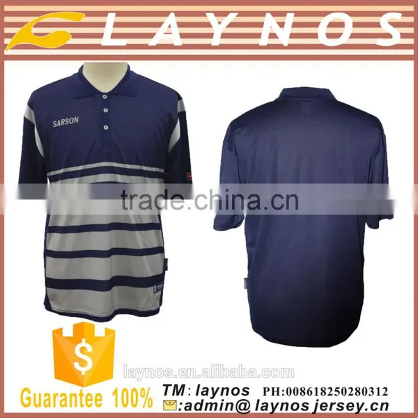 Polo Shirt Custom Embroidered Logo Lima Polo With 3/4pant photo-2