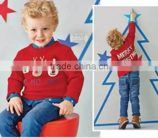 Christmas Stylish Jumper for Little Kids Custom Cashmere Sweaters photo-5