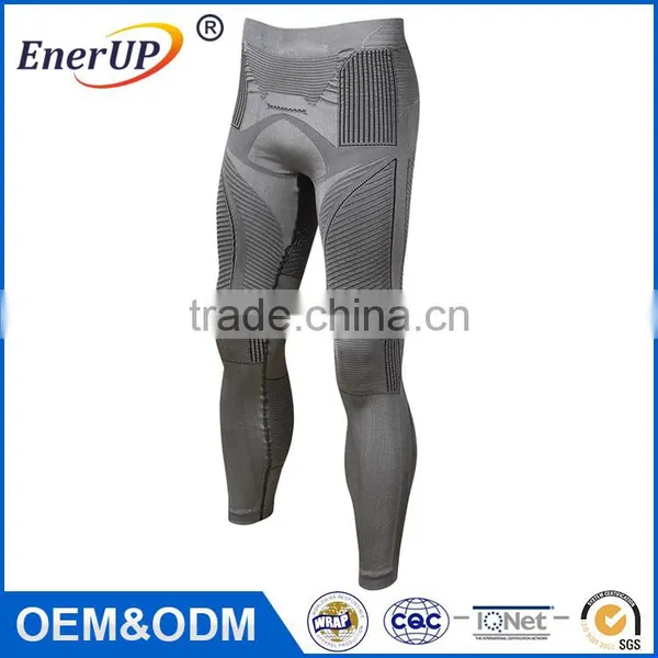 Strong Men Seamless Underwear Base Layers Long Pants photo-3