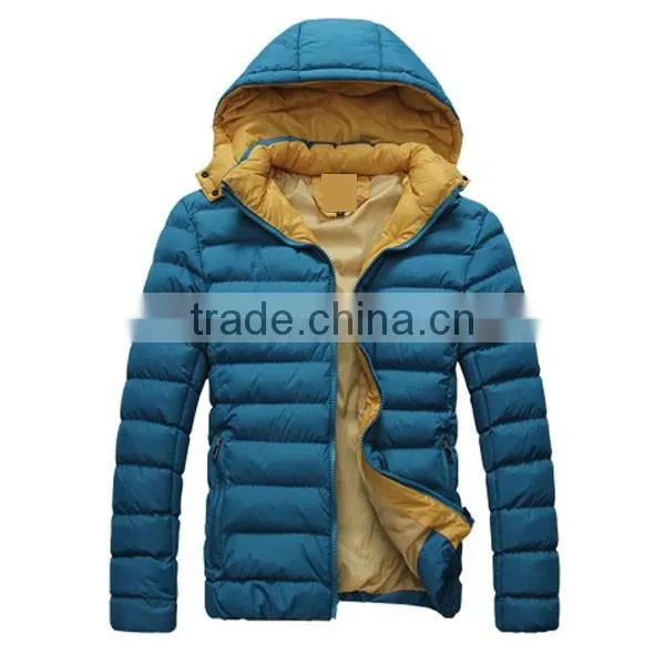 2015 New Design Man's Outdoor Thin Short Padded Jacket photo-2