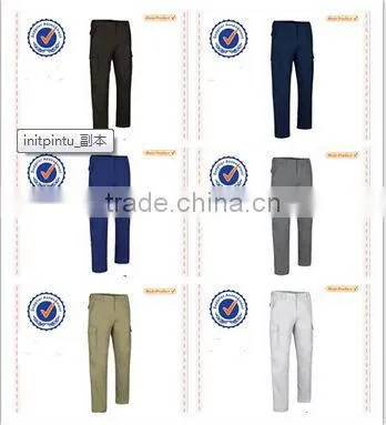 Hot Sale Economic Unisex European Style Cargo Work Pants photo-2