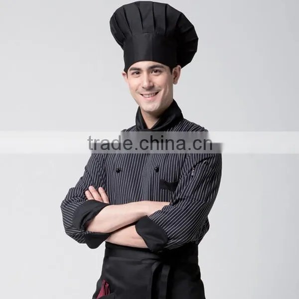 Factory Wholesale Best Price Hotel Uniform Design Cooking Uniforms , Catering Uniform Wholesale photo-2