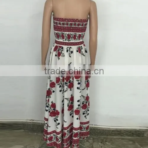 Women Sexy Dress Front Slit One-piece Dress photo-4