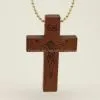 YN2314-new Coming Fashion Wood Cross Necklace