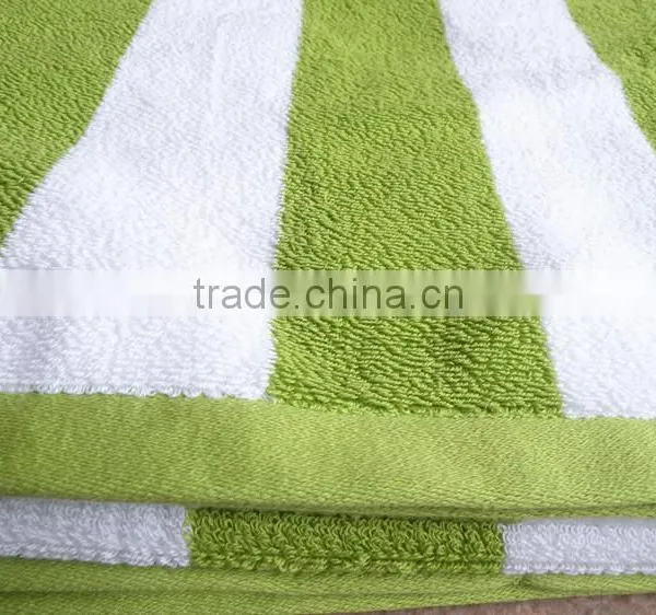 100 Percent Cotton Yarn-dyed Striped Beach Towels Cun Chair Towel photo-2