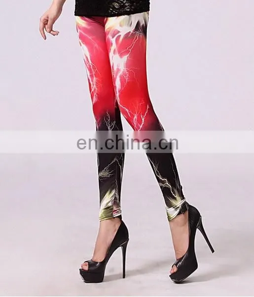 Spring Women Fashion Perfect Body Shaping Leggings Slender Leggings Slippery Silk Texture Spring Leggings photo-5