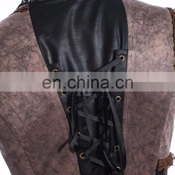 Steam Punk Open Bust Top Corset photo-3