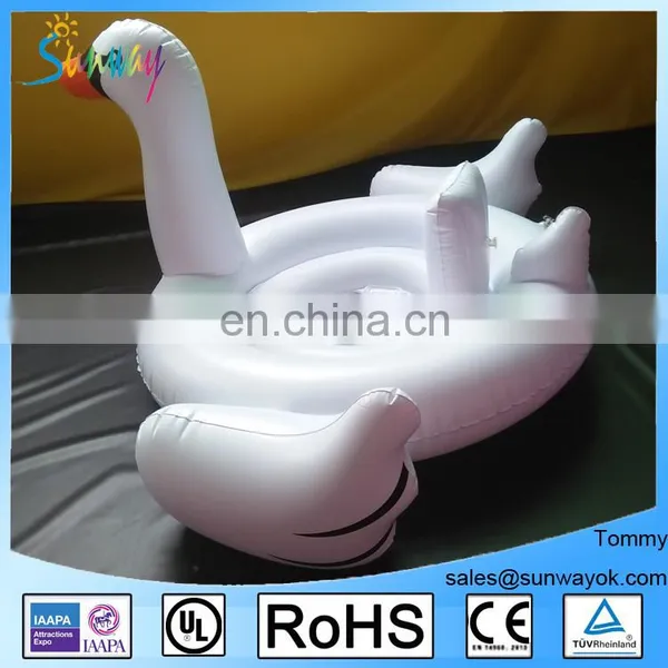 Inflatable White Swan Float For Baby photo-2