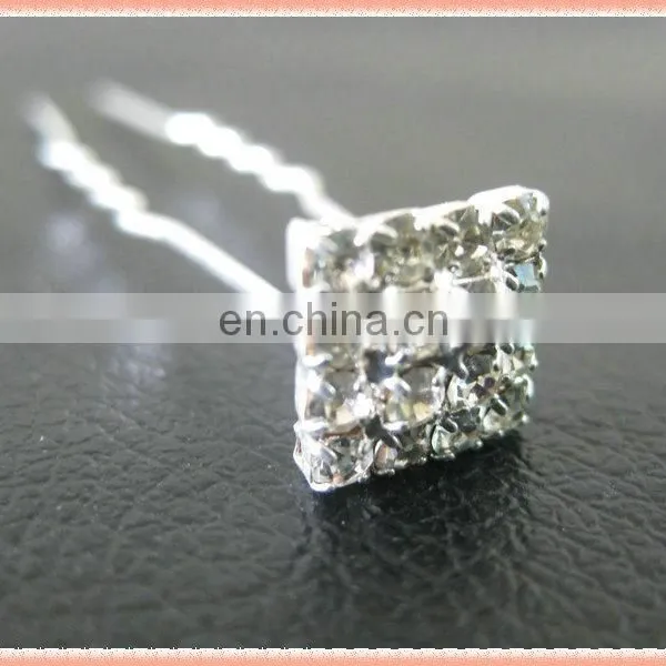 Fashion Clear Handmade Diamond Hairpins photo-2