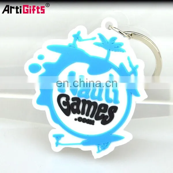Key Chian OEM Custom Made Wholesale Promotion Cheap Pvc Rubber Plastic Keychain photo-4