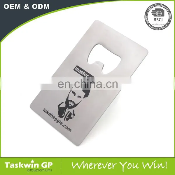 Custom Stainless Steel Material Credit Card Bottle Opener photo-4
