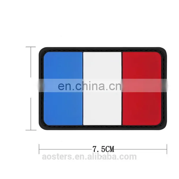 Custom embossed 3D soft new rubber pvc labels patch for garment